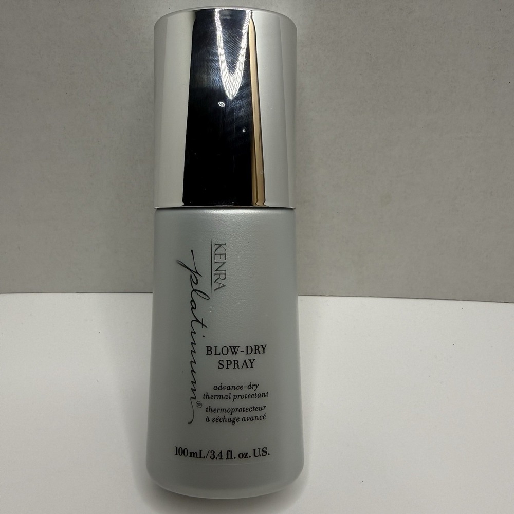 Kenra Platinum Blow-Dry Spray 3.4 oz Thermal Protectant Hair Styling NEW